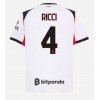 AC Milan Samuele Ricci #4 Bortedrakt 2025-26 Kortermet